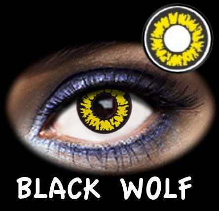 LENTILLA SEMANAL BLACK WOLF (2 Lentillas)