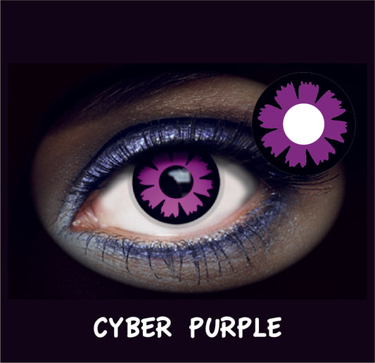 LENTILLA SEMANAL CYBER PURPLE (2 Lentillas)