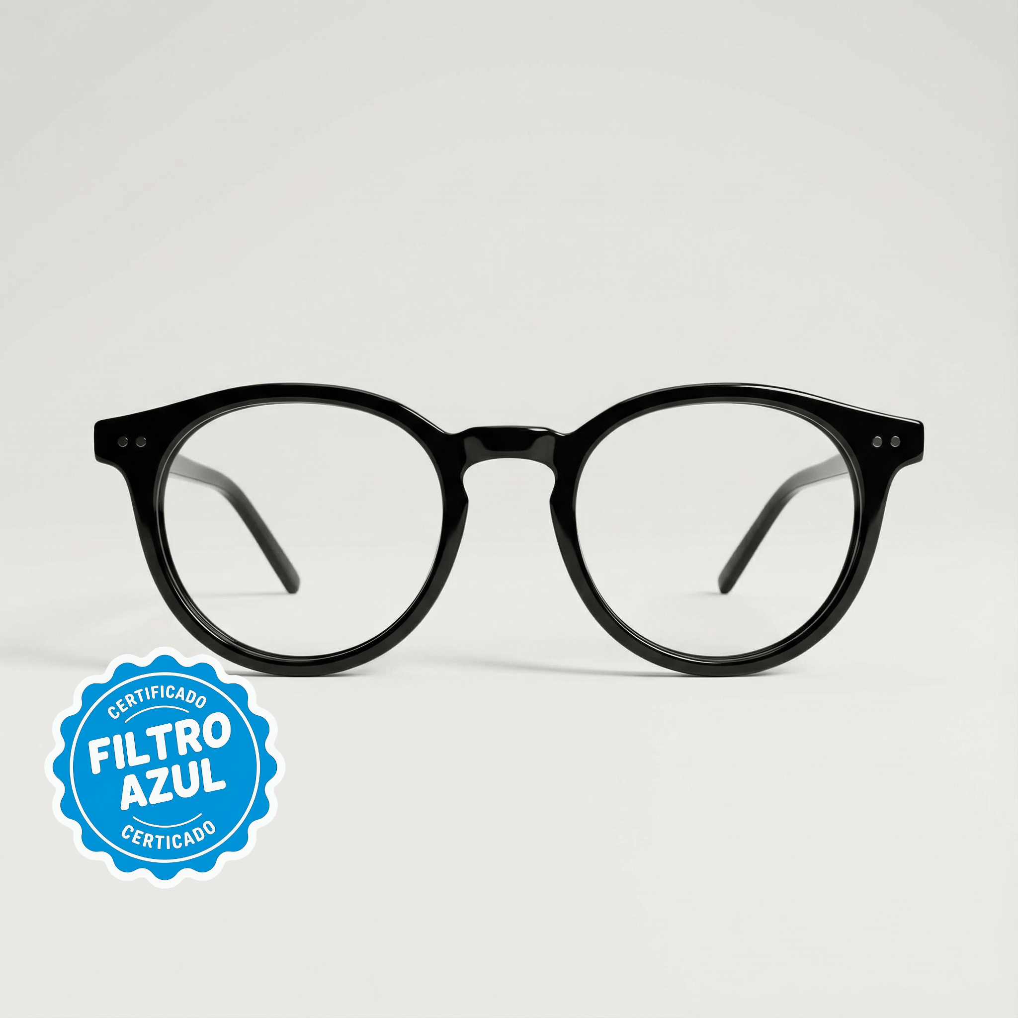 Gafas de pasta Tarida, vista frontal — filtro de luz azul
