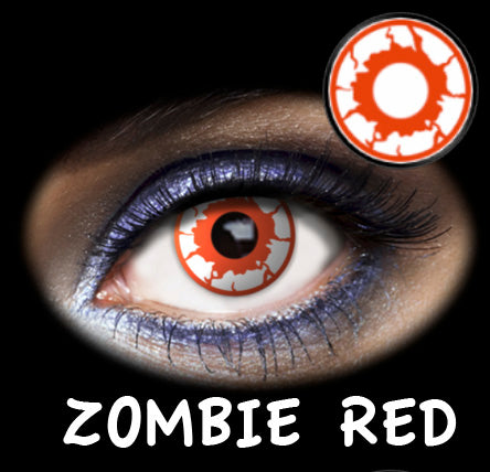 LENTILLA SEMANAL ZOMBIE RED (2 Lentillas)