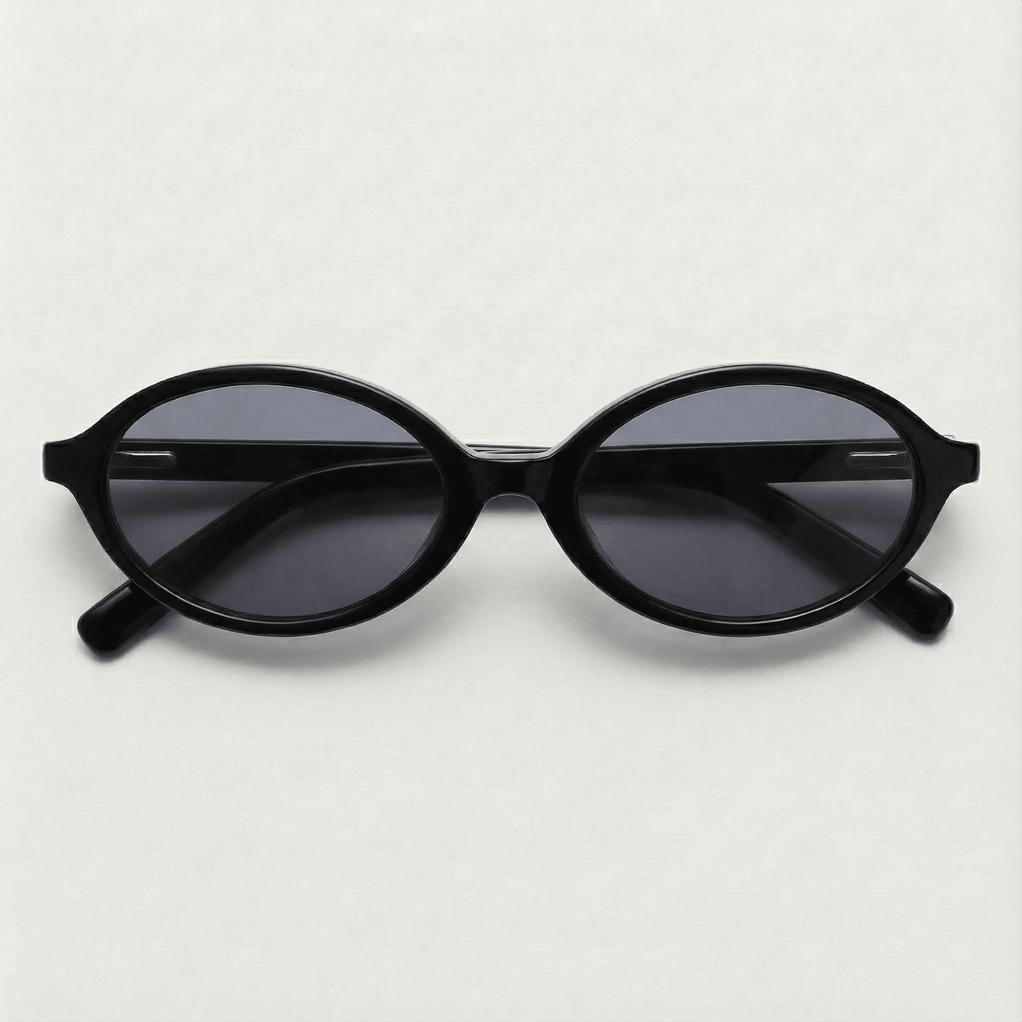 Beso C2 | Gris — gafas de sol de pasta plegadas, tamaño compacto | Blur Eyeshop