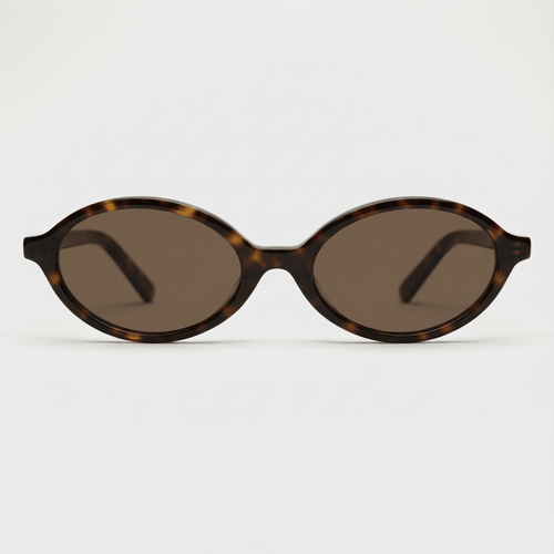 Beso Carey C2 | Marrón — gafas de sol de pasta, vista frontal | Blur Eyeshop