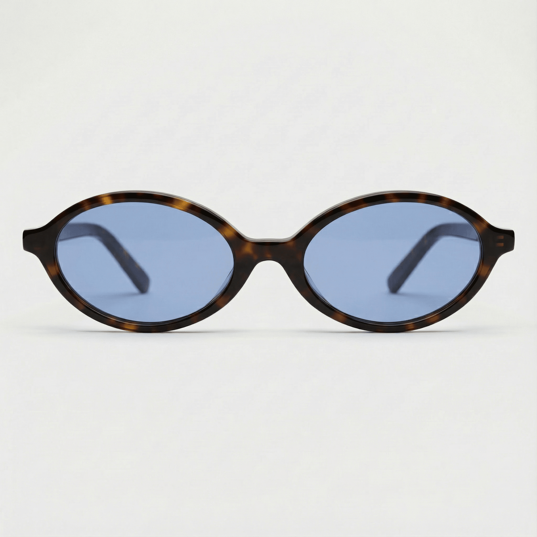 Beso Carey C3 | Azul — gafas de sol de pasta, vista frontal | Blur Eyeshop