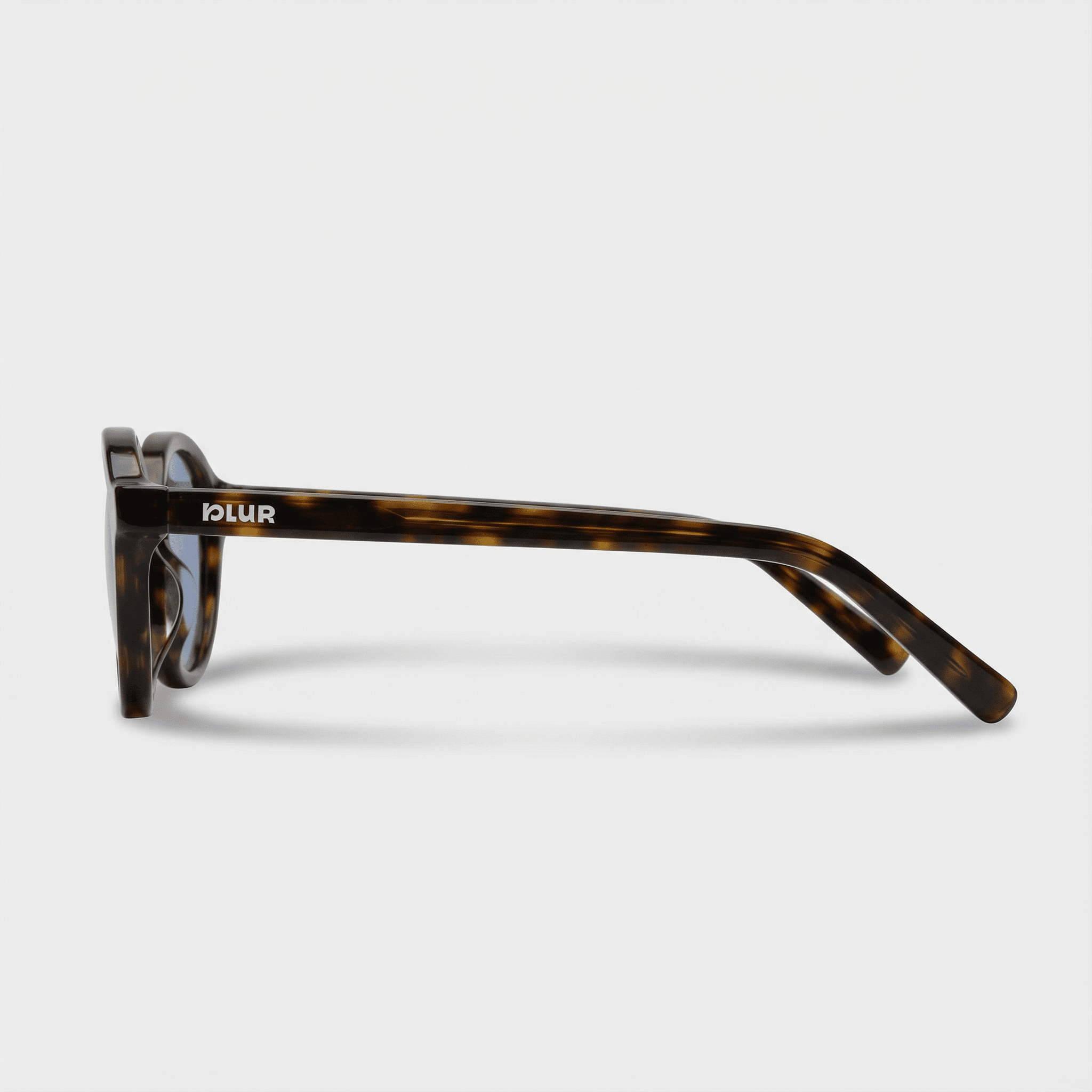 Beso Carey C3 | Azul — gafas de sol de pasta, vista lateral | Blur Eyeshop