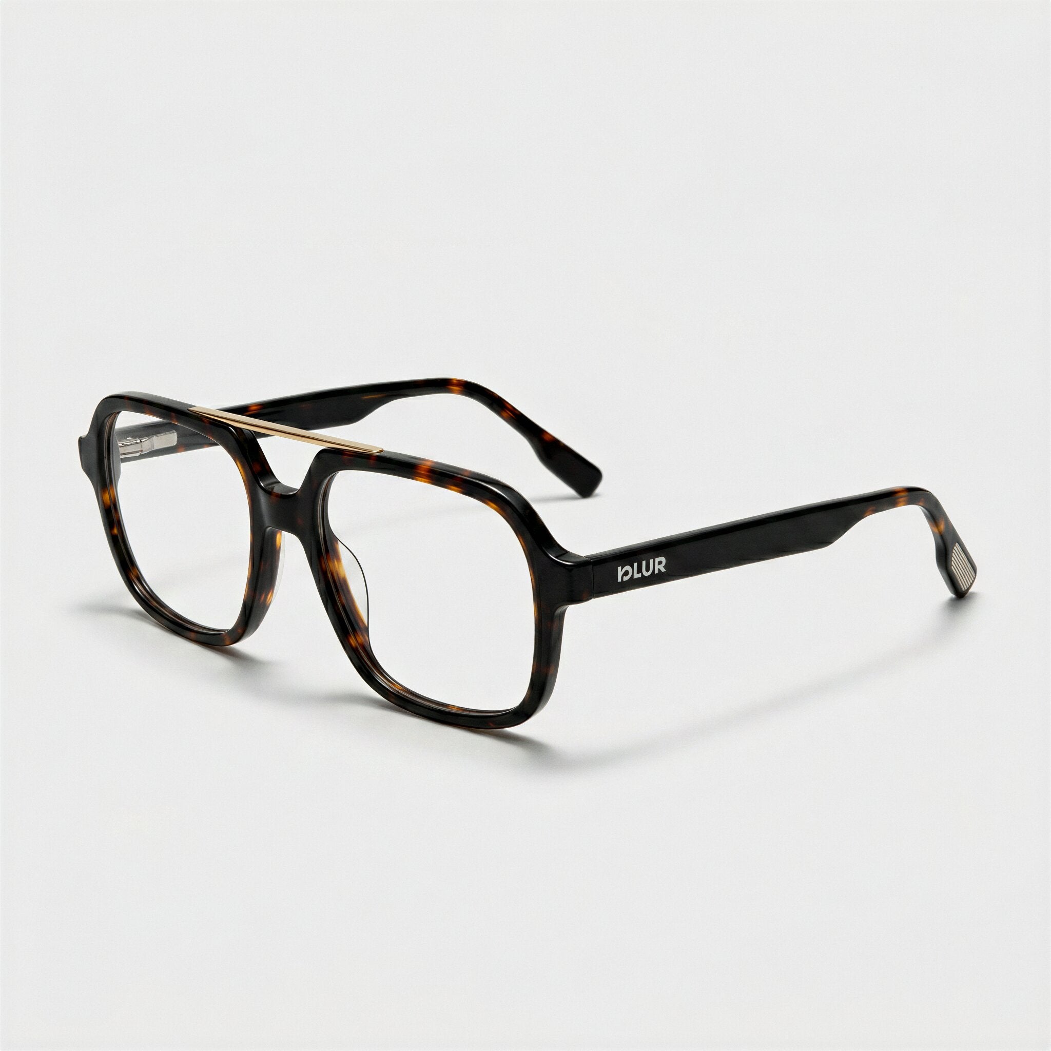 Bora C1 | Filtro Azul — gafas de pasta con filtro de luz azul, vista tres cuartos | Blur Eyeshop