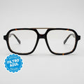 Bora C1 | Filtro Azul — gafas de pasta con filtro de luz azul, vista frontal | Blur Eyeshop