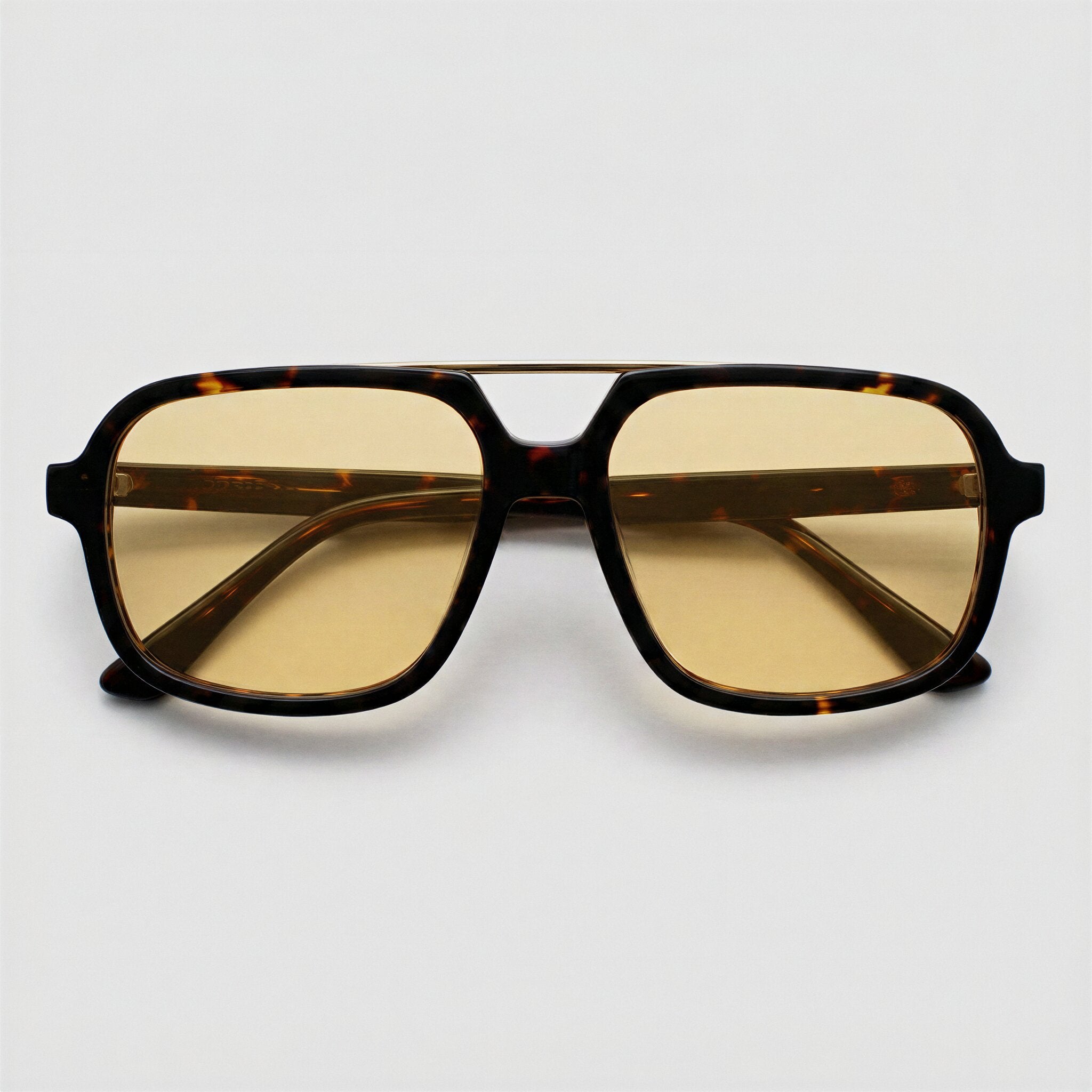 Bora C3 | Amarillo — gafas de sol de pasta plegadas, tamaño compacto | Blur Eyeshop