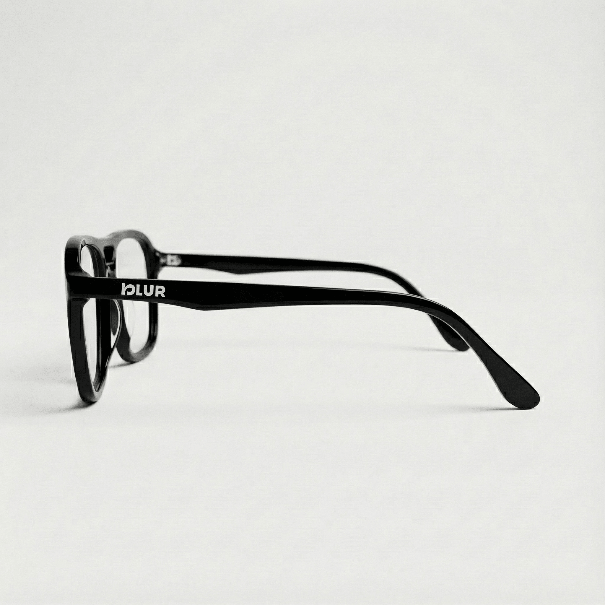 Bou C1 | Filtro Azul — gafas de pasta con filtro de luz azul, vista lateral | Blur Eyeshop