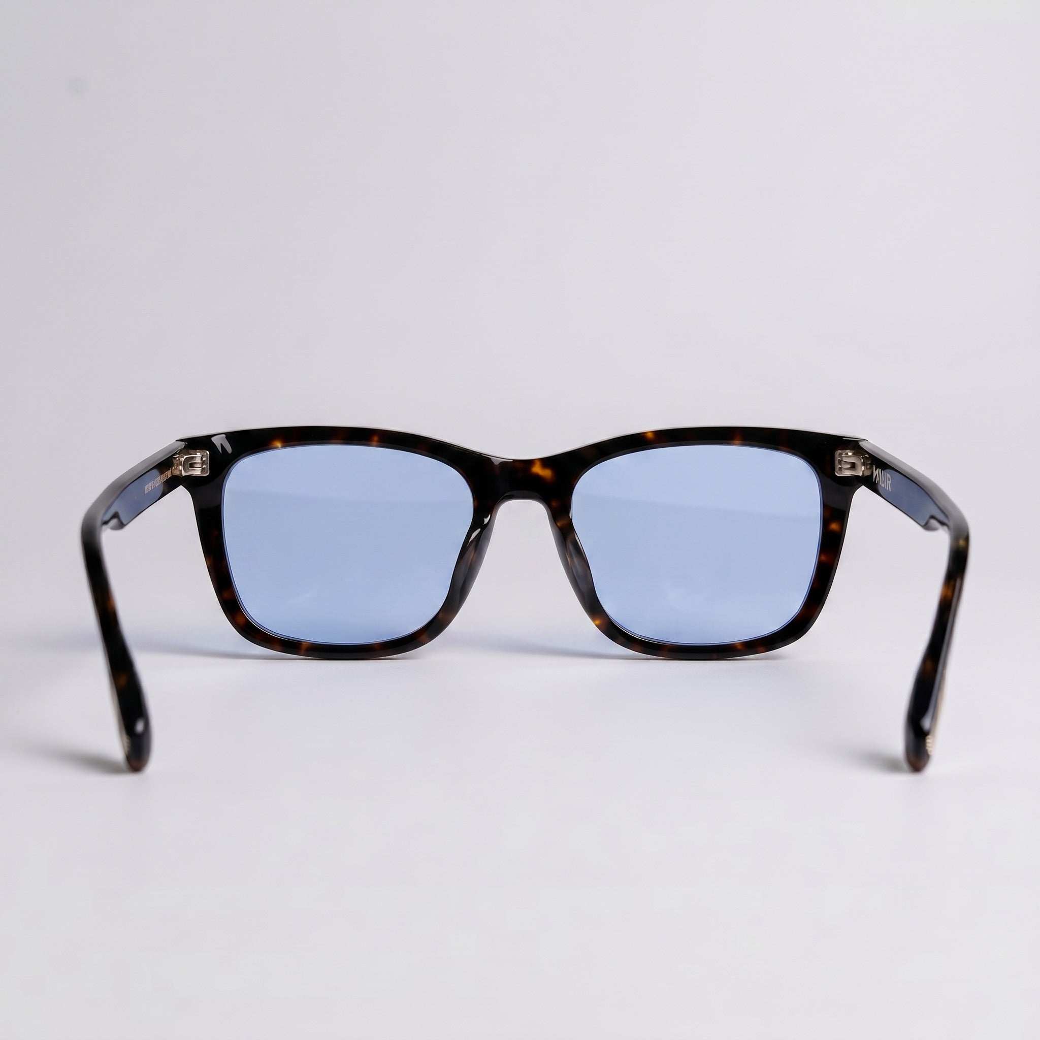 Capri C3 | Azul Cobalto — detalle artesanal de la montura, gafas de pasta | Blur Eyeshop