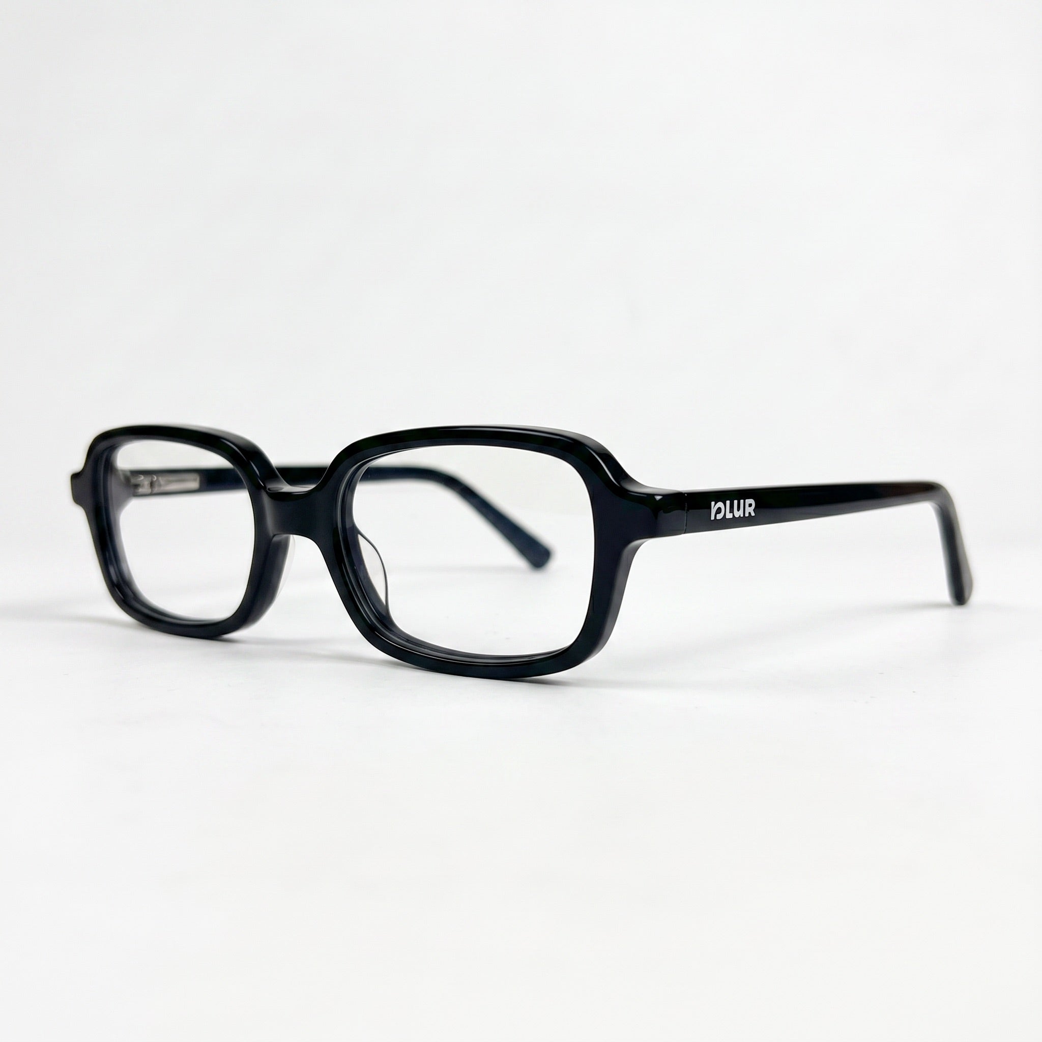 Fiji C1 | Filtro Azul — gafas de pasta con filtro de luz azul, vista tres cuartos | Blur Eyeshop