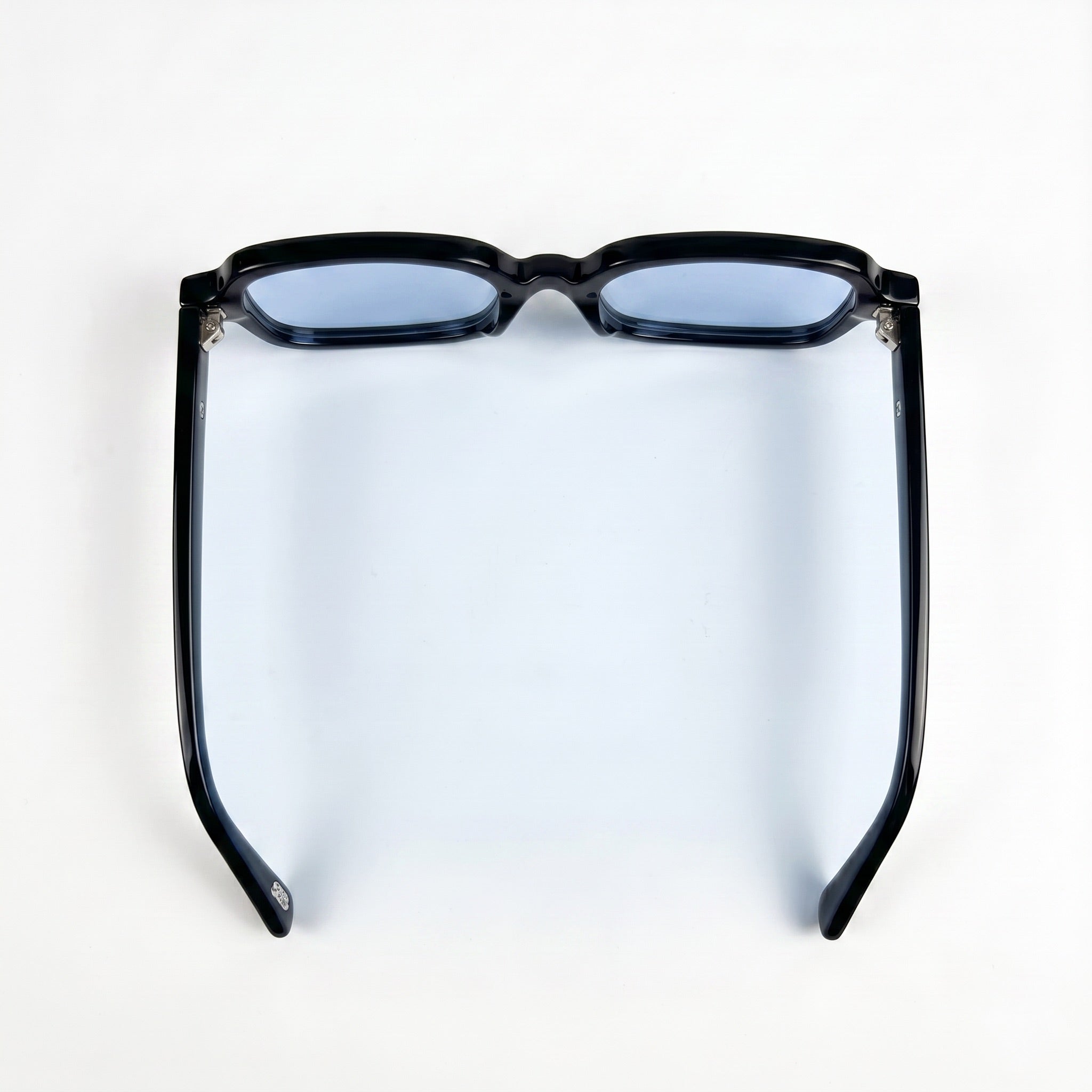 Fiji C4 | Azul Cobalto — montura de acetato, vista superior | Blur Eyeshop