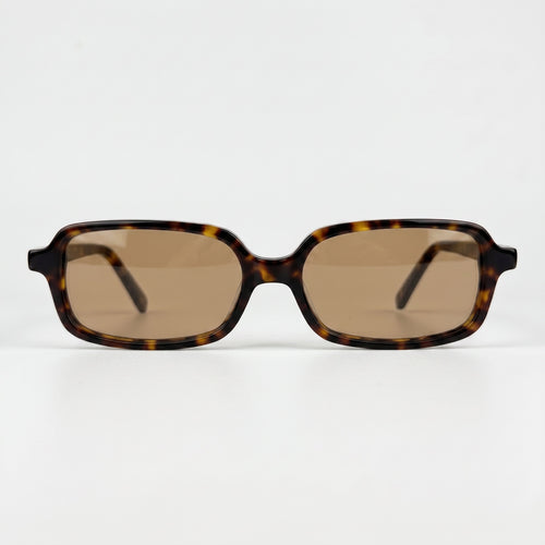 Fiji Carey C2 | Marrón — gafas de sol de pasta, vista frontal | Blur Eyeshop
