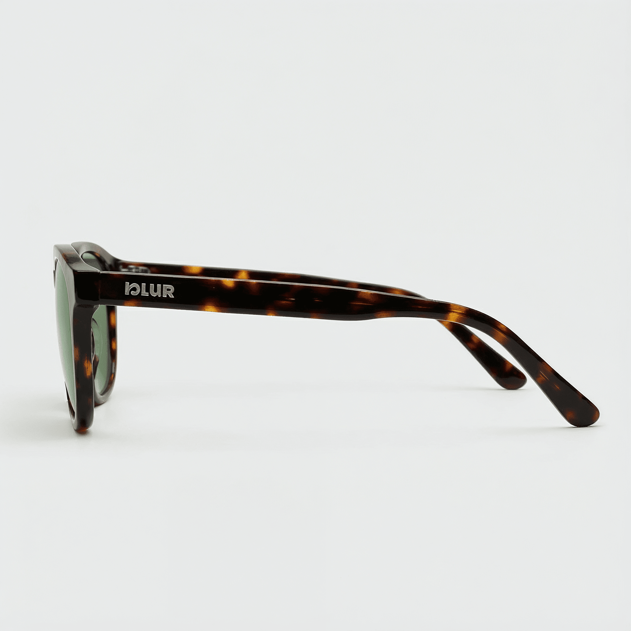 Lazaro C3 | Verde — gafas de sol de pasta, vista lateral | Blur Eyeshop