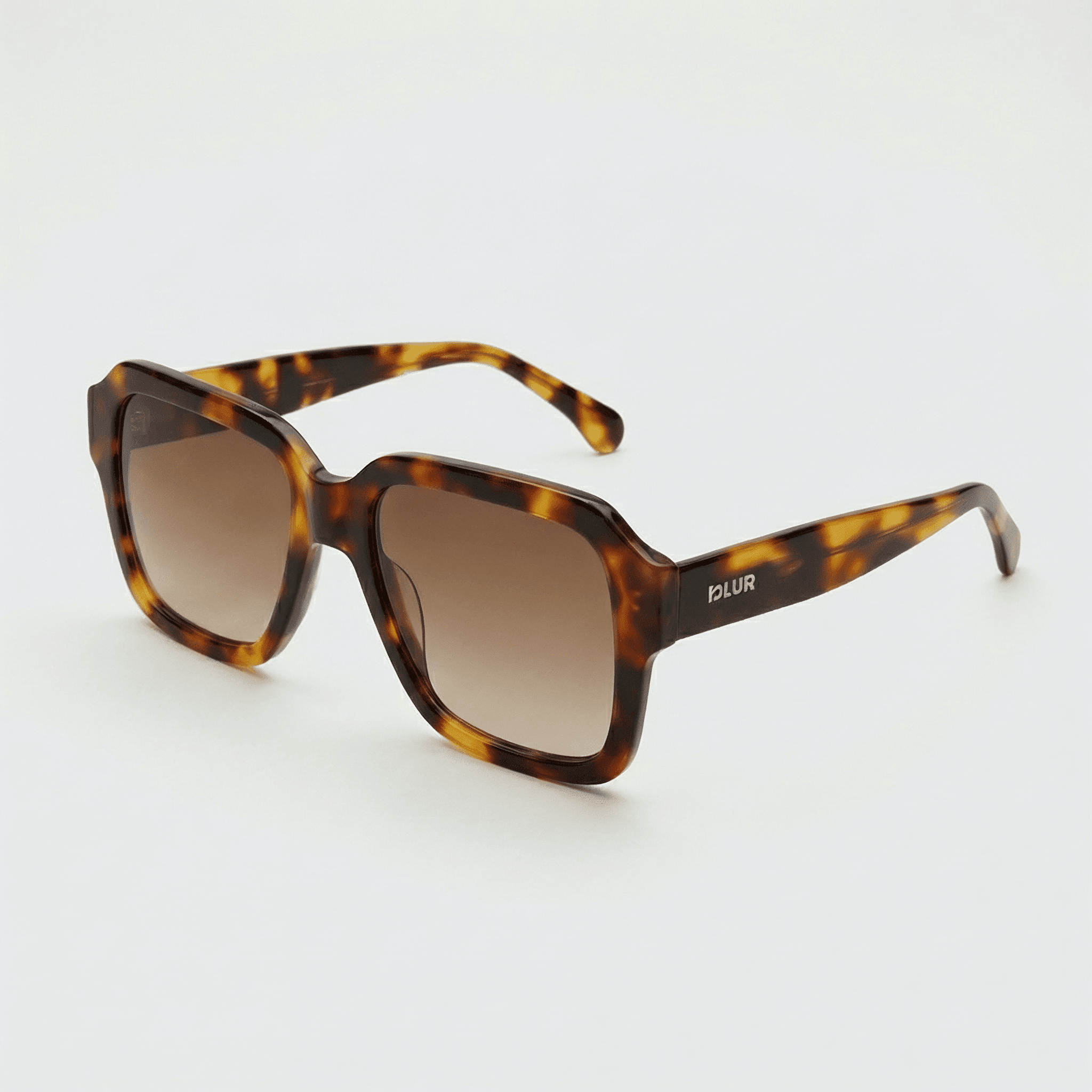 Pandora C2 | Marrón — montura de acetato hecha a mano, vista lateral | Blur Eyeshop