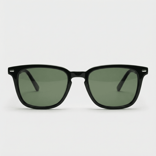 Salada C2 | Verde — gafas de sol de pasta, vista frontal | Blur Eyeshop