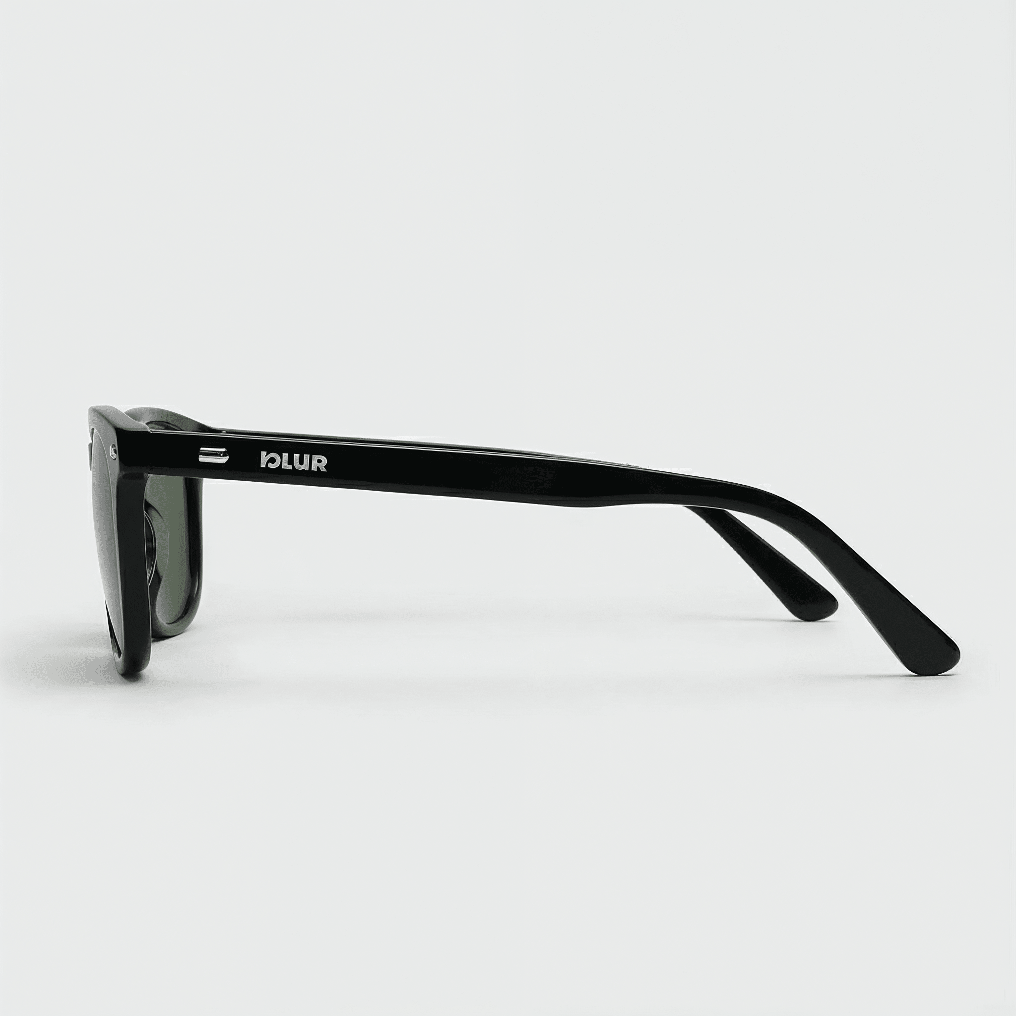 Salada C2 | Verde — gafas de sol de pasta, vista lateral | Blur Eyeshop