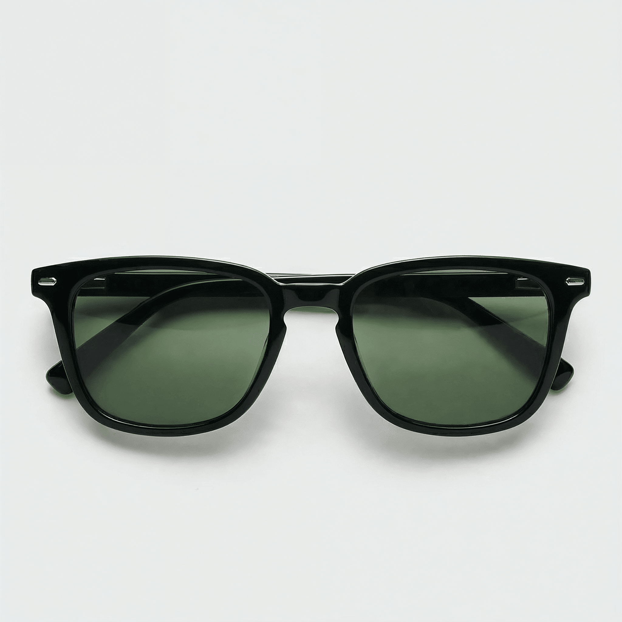 Salada C2 | Verde — gafas de sol de pasta plegadas, tamaño compacto | Blur Eyeshop