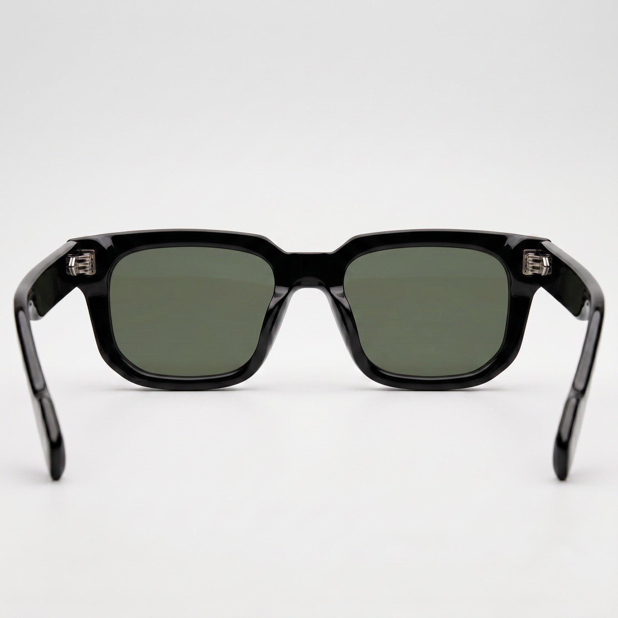 Titan Black C2 | Verde — detalle artesanal de la montura, gafas de pasta | Blur Eyeshop