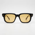 Titan Black C3 | Amarillo — gafas de sol de pasta, vista frontal | Blur Eyeshop