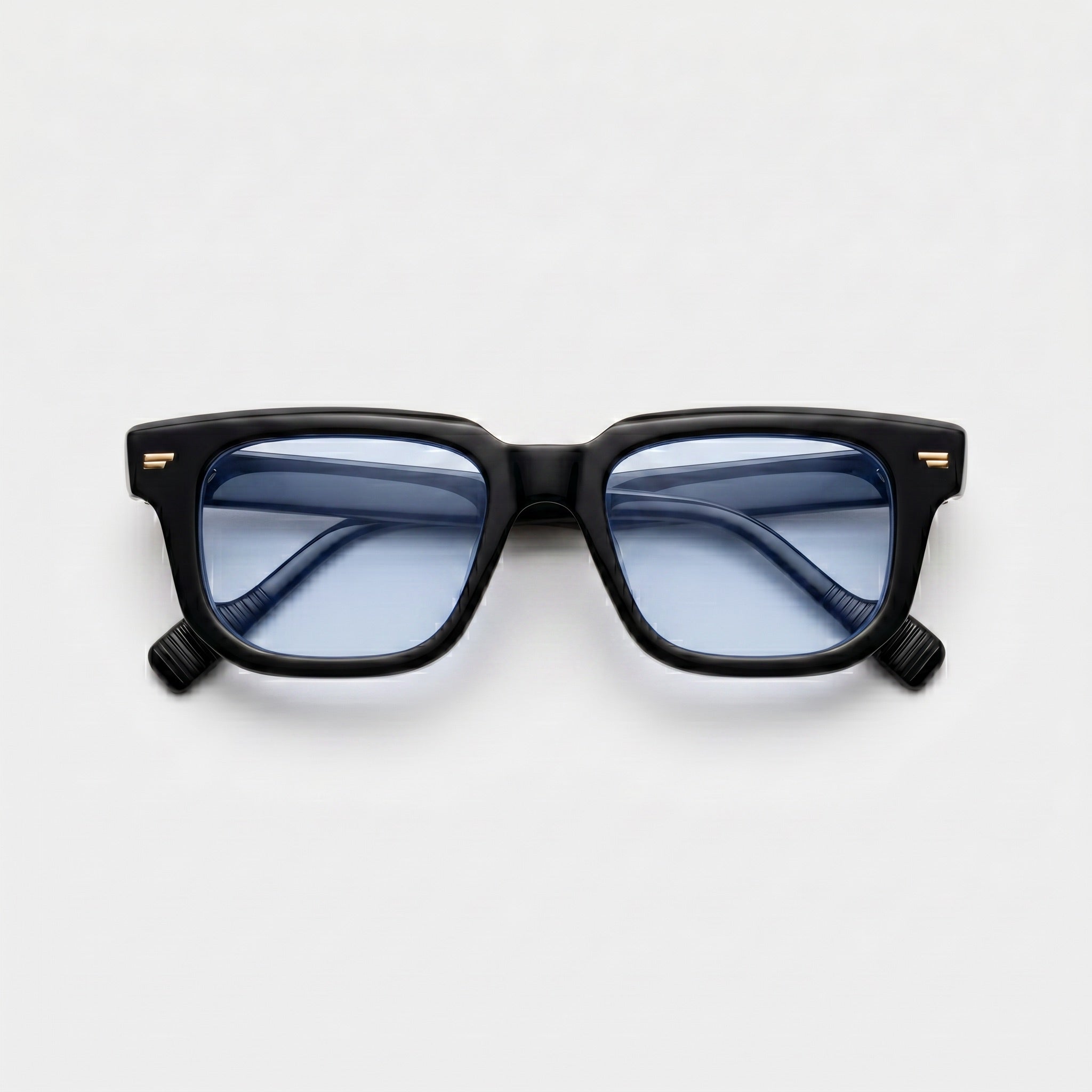 Titan Black C4 | Azul Cobalto — gafas de sol de pasta plegadas, tamaño compacto | Blur Eyeshop