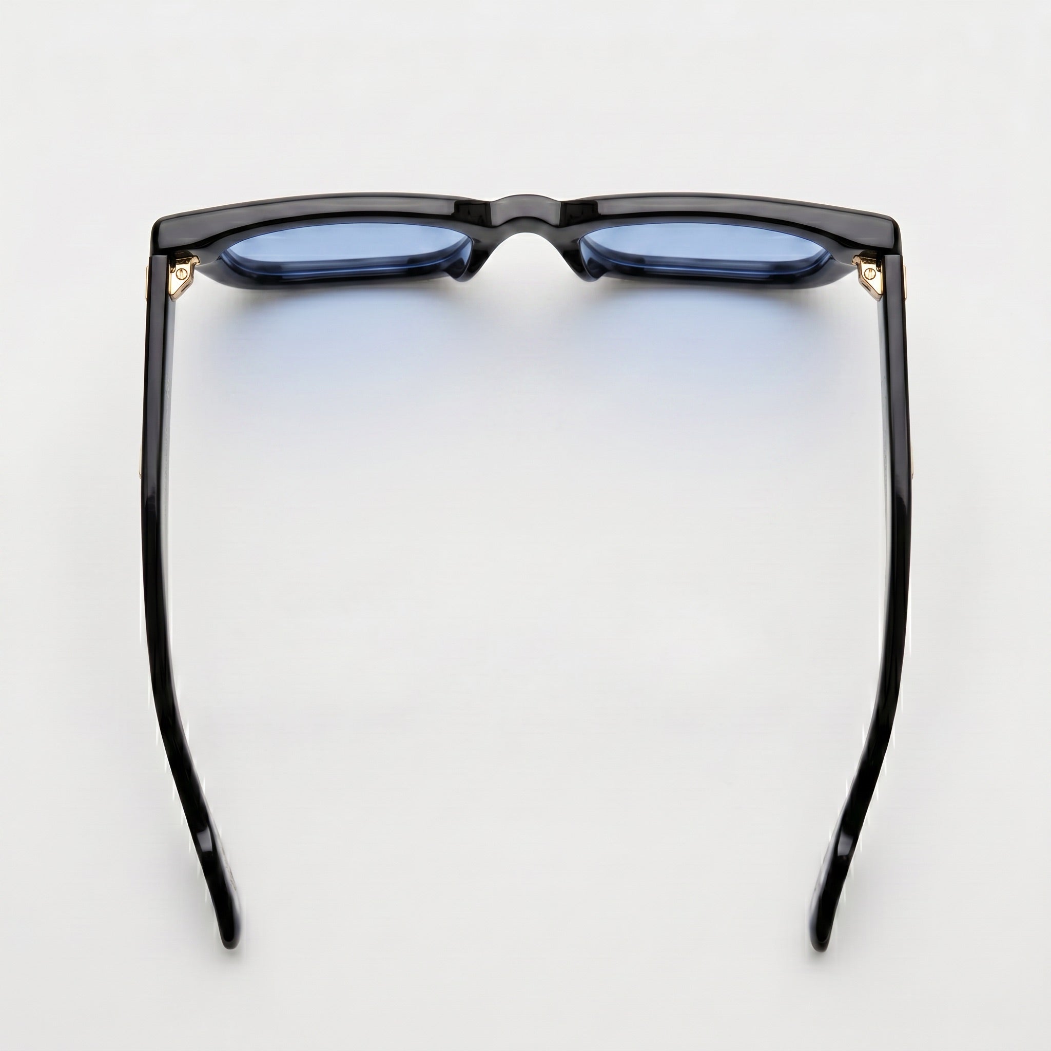 Titan Black C4 | Azul Cobalto — montura de acetato, vista superior | Blur Eyeshop