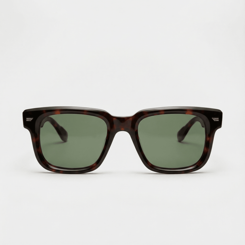 Titan C2 | Verde — gafas de sol de pasta, vista frontal | Blur Eyeshop